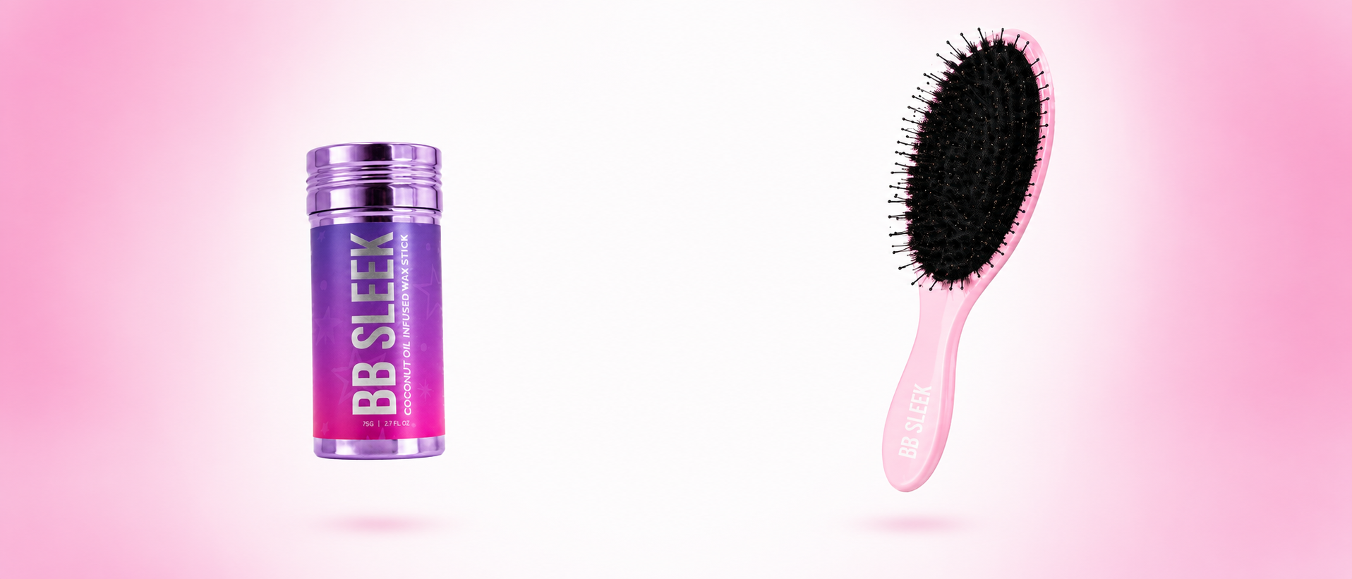 Sleek hair, treated in seconds.